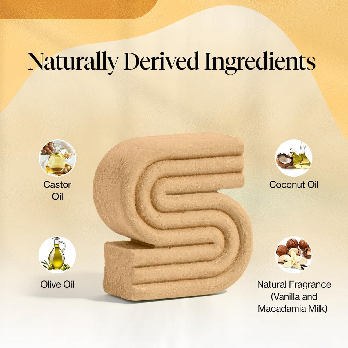 Kitsch shampoo bar lather in hand demonstrating rich foam and gentle cleanse benefit