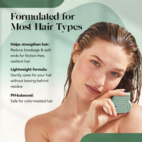 Kitsch shampoo bar in travel case for eco-friendly grooming on-the-go