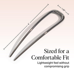 Kitsch side profile showing ergonomic curve for even tension distribution