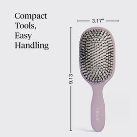 Kitsch ergonomic handle shot demonstrating easy grip for extended brushing comfort