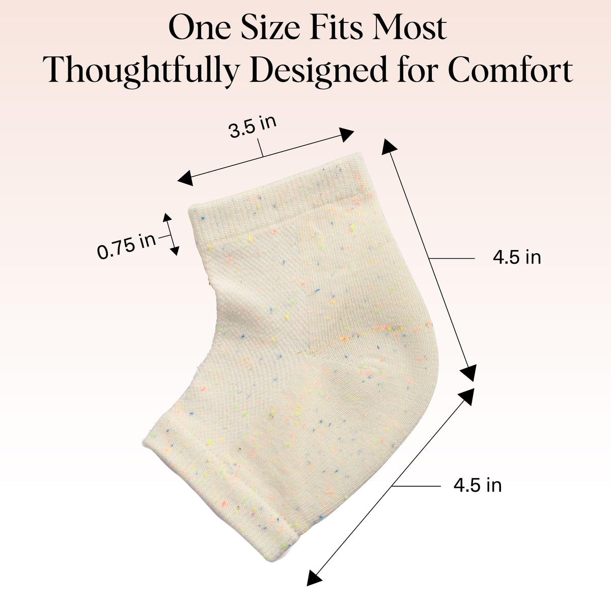Kitsch socks worn overnight to lock in moisture