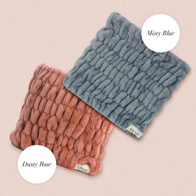 Kitsch spa headband on bathroom vanity styling self-care convenience