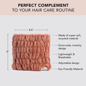 Kitsch side profile on model demonstrates snug fit and non-slip benefit