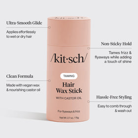 Kitsch stick inside a pouch ready for on‑the‑go touch‑ups