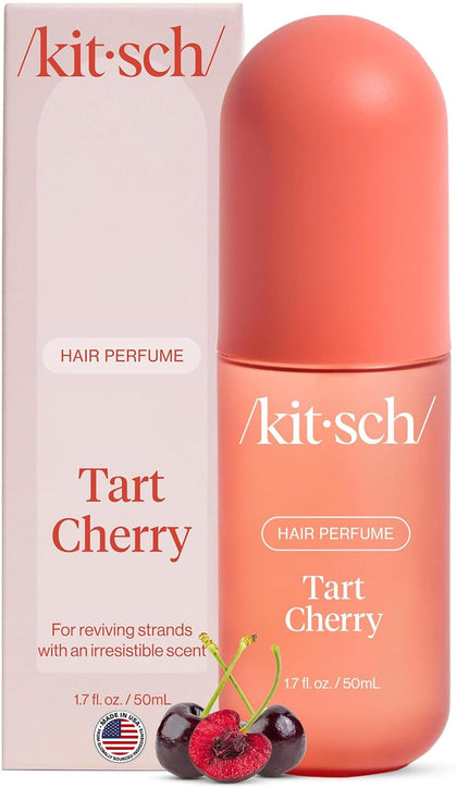 Kitsch front bottle showing tart cherry scent and portable design benefit