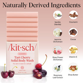 Kitsch recyclable packaging displayed to highlight low-waste choice