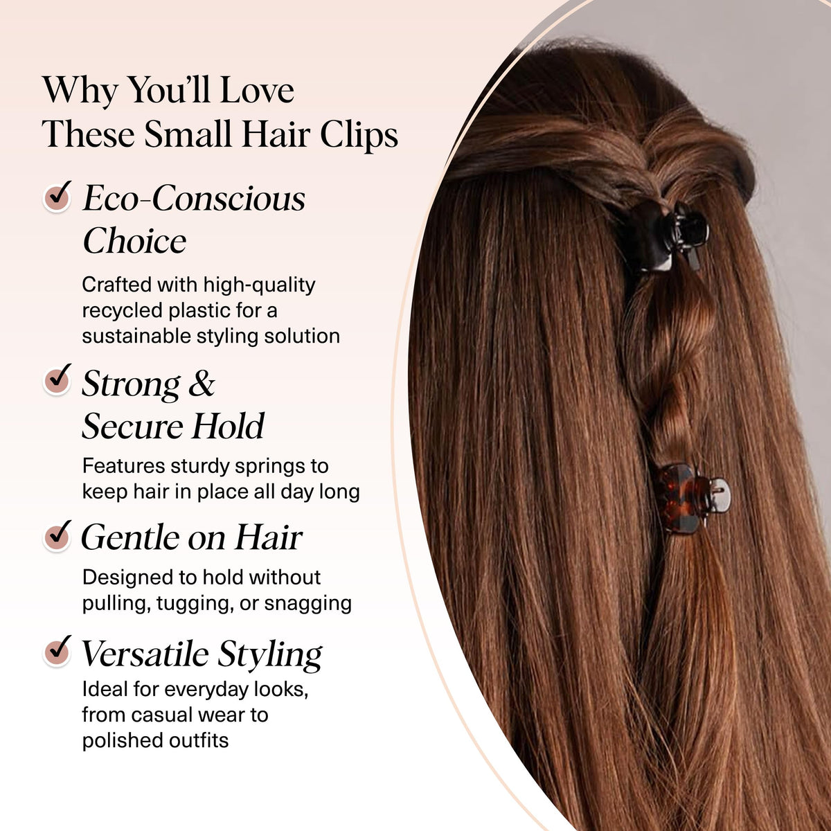 Kitsch glossy cloud-shaped clip texture highlighting smooth finish and style