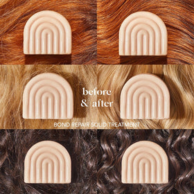 Kitsch swiped product on wet hair demonstrating smooth application and detangling