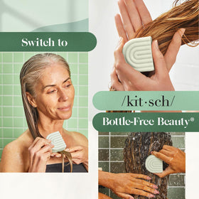 Kitsch compact travel case holding the conditioner bar to protect and transport the bar conveniently