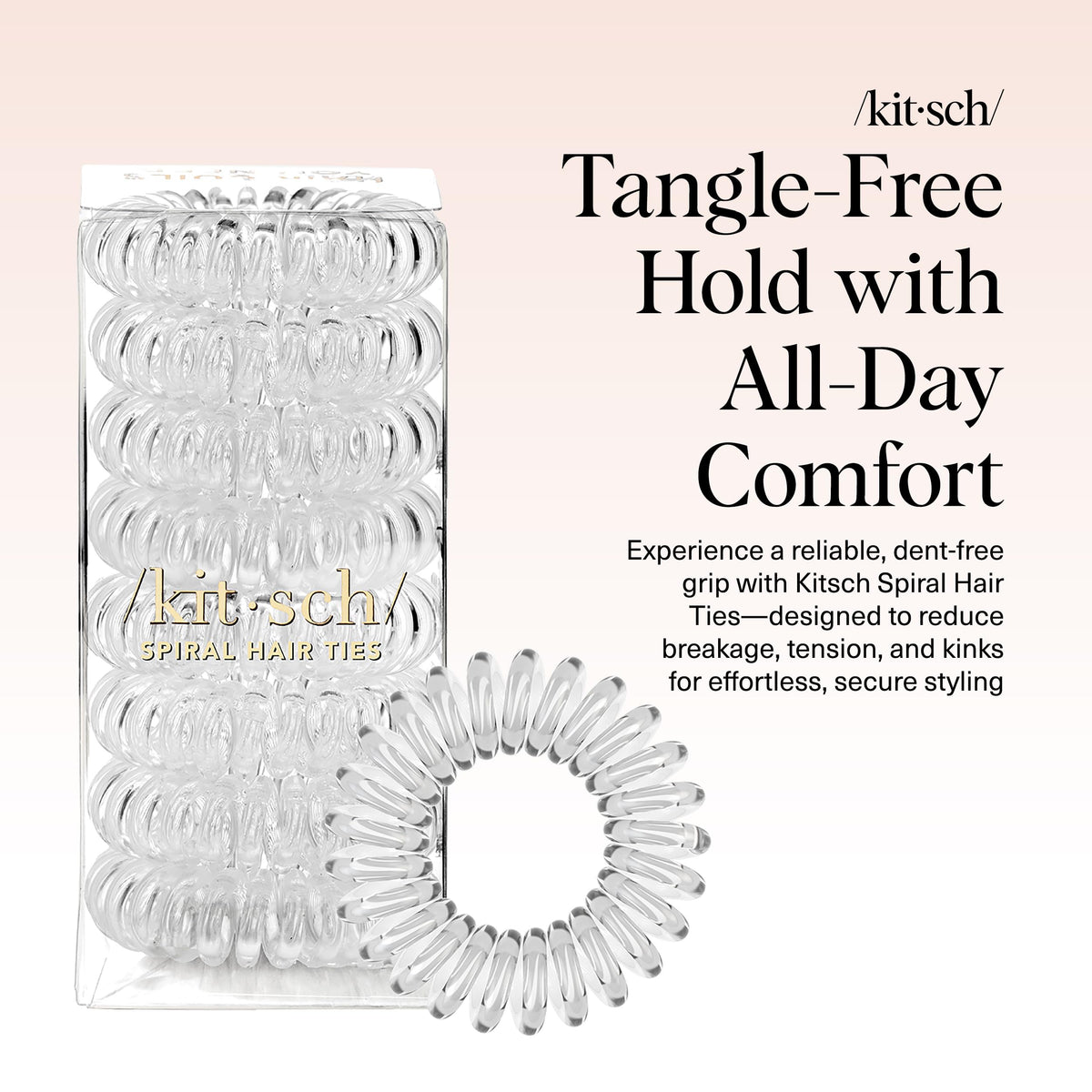 Kitsch stored in a travel tote illustrating lightweight, carry-friendly styling essentials