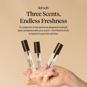 Kitsch Tula Rose bottle close-up highlighting spray nozzle and elegant rose fragrance