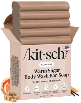 Kitsch front packaging showing 4 oz bar and scent appeal