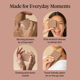 Kitsch ingredients label closeup emphasizing paraben-free formulation