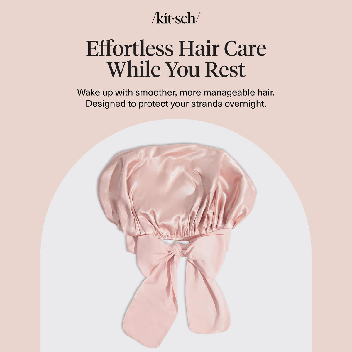 Kitsch bonnet label and fabric tag showing care details for longevity