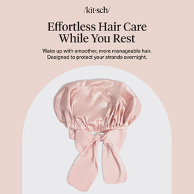 Kitsch bonnet label and fabric tag showing care details for longevity