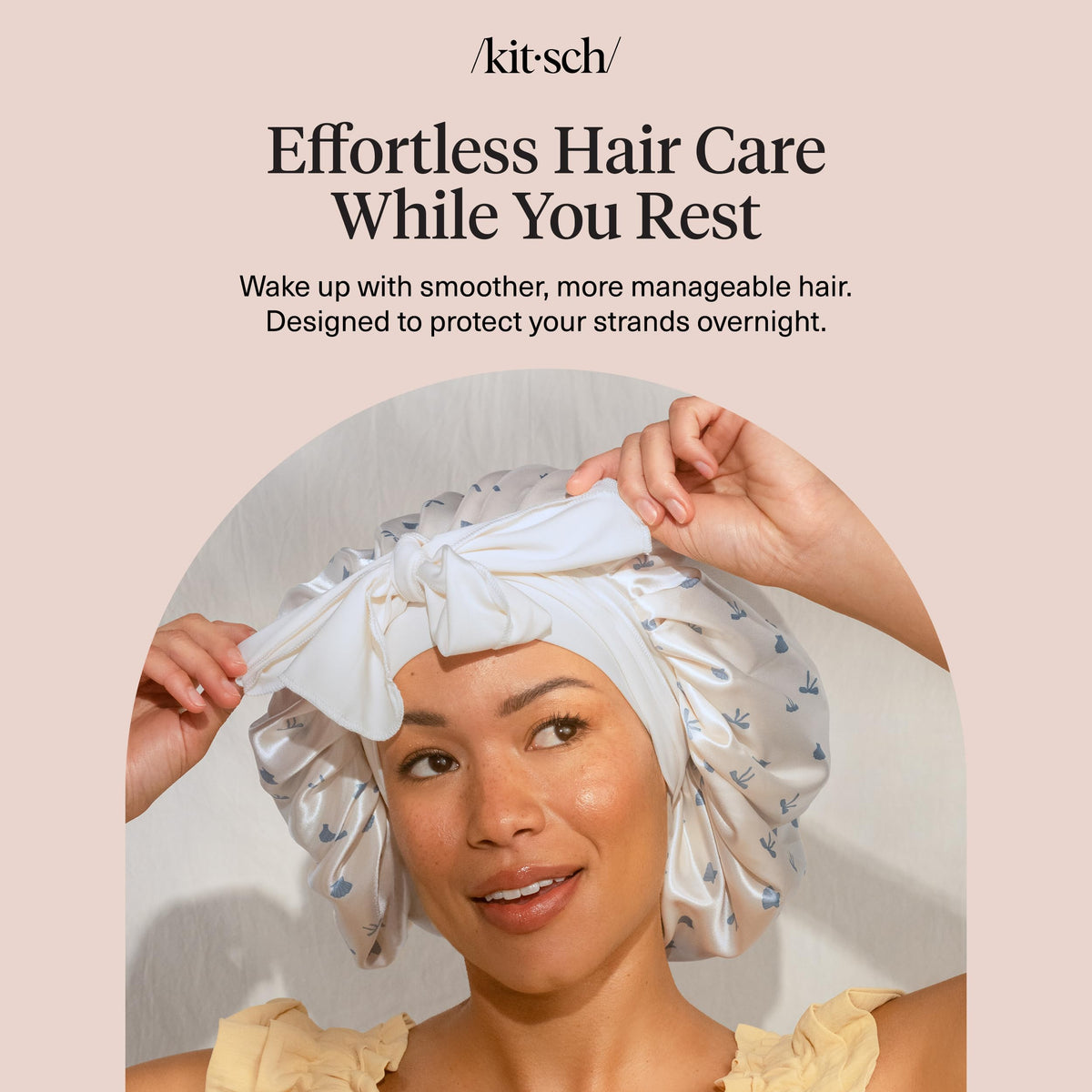 Kitsch bonnet packaging and label on surface benefit: gift-ready presentation and quality branding