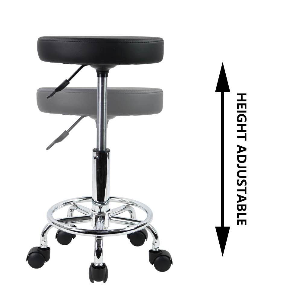 KKTONER stool in salon setting illustrating professional workspace fit