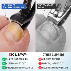 KLIPP angled shot with 15 mm wide jaw open to show wide cutting capacity