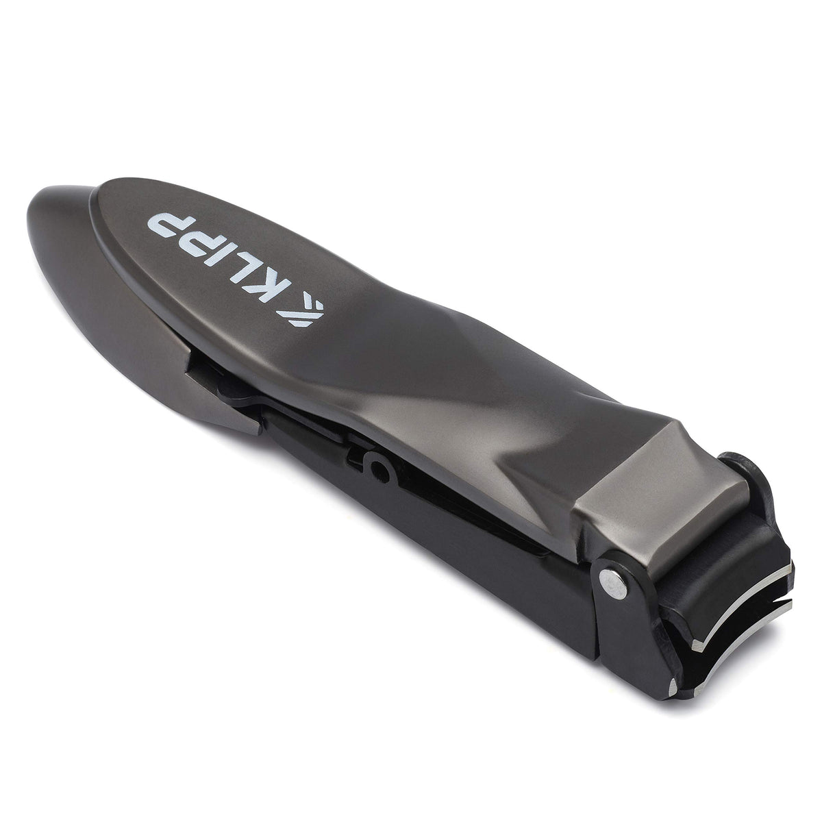 KLIPP ergonomic lever and textured grip providing strong controlled leverage