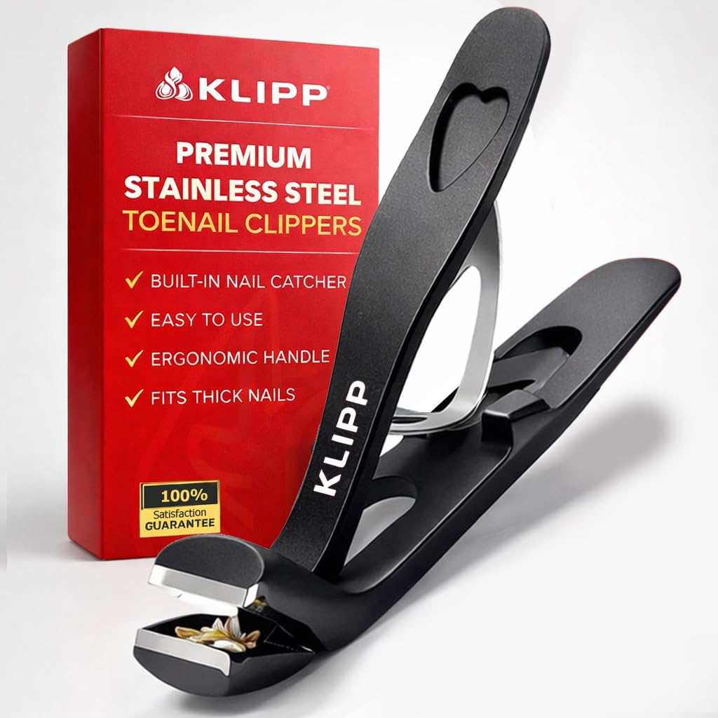 KLIPP front view of packaging showing heavy-duty clippers and features for easy selection