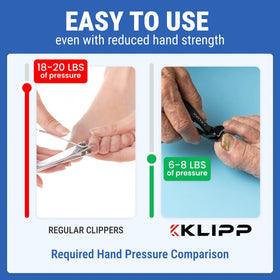 KLIPP lifestyle bathroom vanity setup showing professional-grade grooming at home