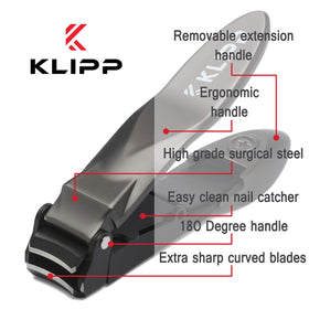 KLIPP scale comparison in hand showing compact size and easy portability