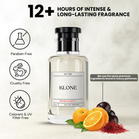 Klone misting on wrist demonstrating reliable projection and application tips