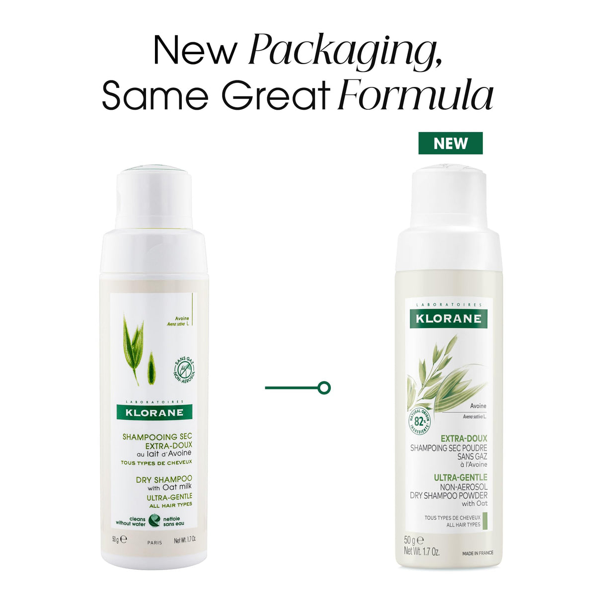 Klorane in bathroom setting offering eco-friendly refresh and added volume