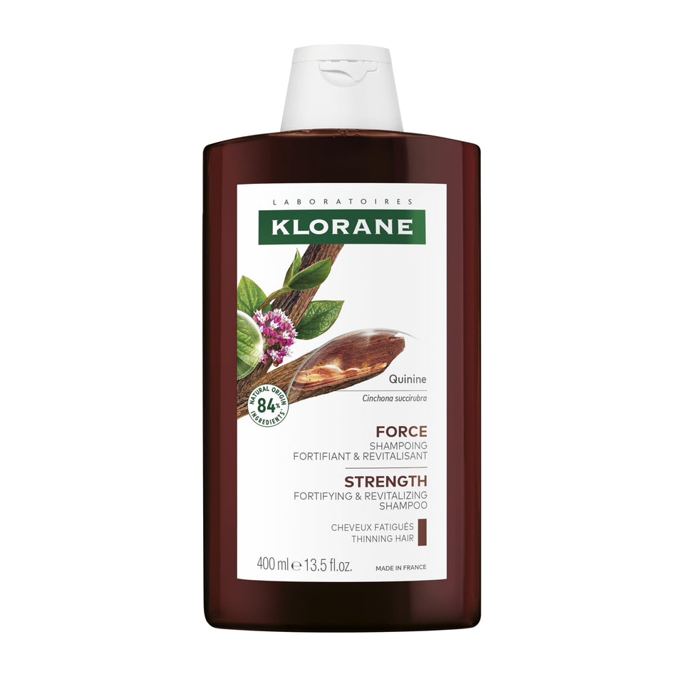 Klorane front packaging bottle showing size and product name for quick identification and convenience