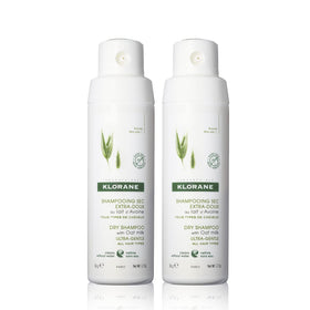Klorane front packaging showing eco non‑aerosol bottle and travel benefit