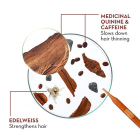 Klorane shampoo lather on scalp during application to show how it cleanses and foams