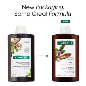 Klorane packaging detail focusing on recyclable materials and eco-friendly design