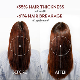 Klorane close-up texture of conditioner highlighting creamy, lightweight formula