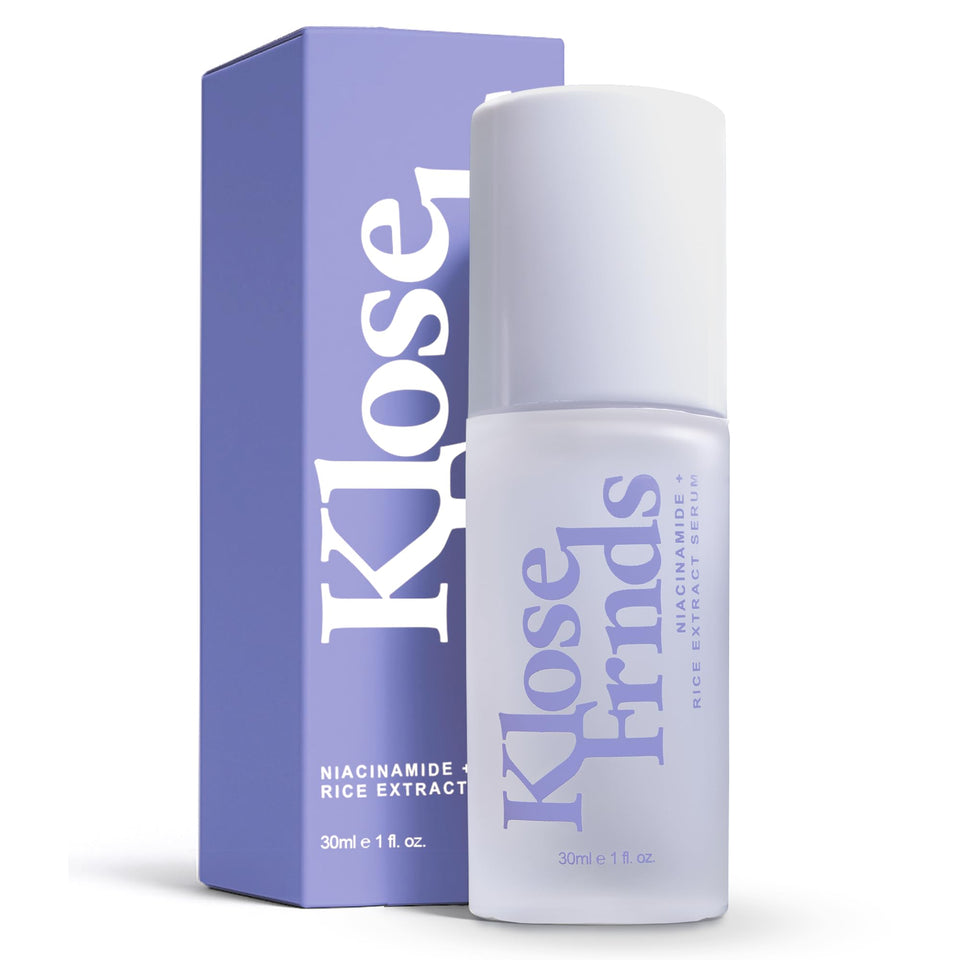 KLOSE FRNDS front bottle view showing minimalist packaging and gentle hydration benefit