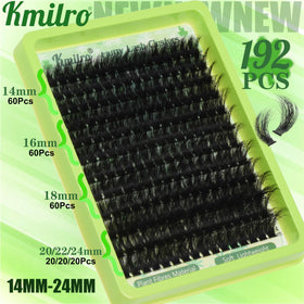kmilro laid-out 14-24mm lengths displaying variety for custom shaping