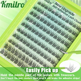 kmilro woman wearing clusters showing natural voluminous effect