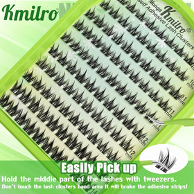 kmilro size comparison with ruler illustrating 10mm to 14mm cluster length variety