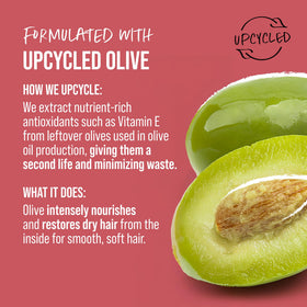 KMS AllSmooth with upcycled olive visual highlighting sustainable ingredient