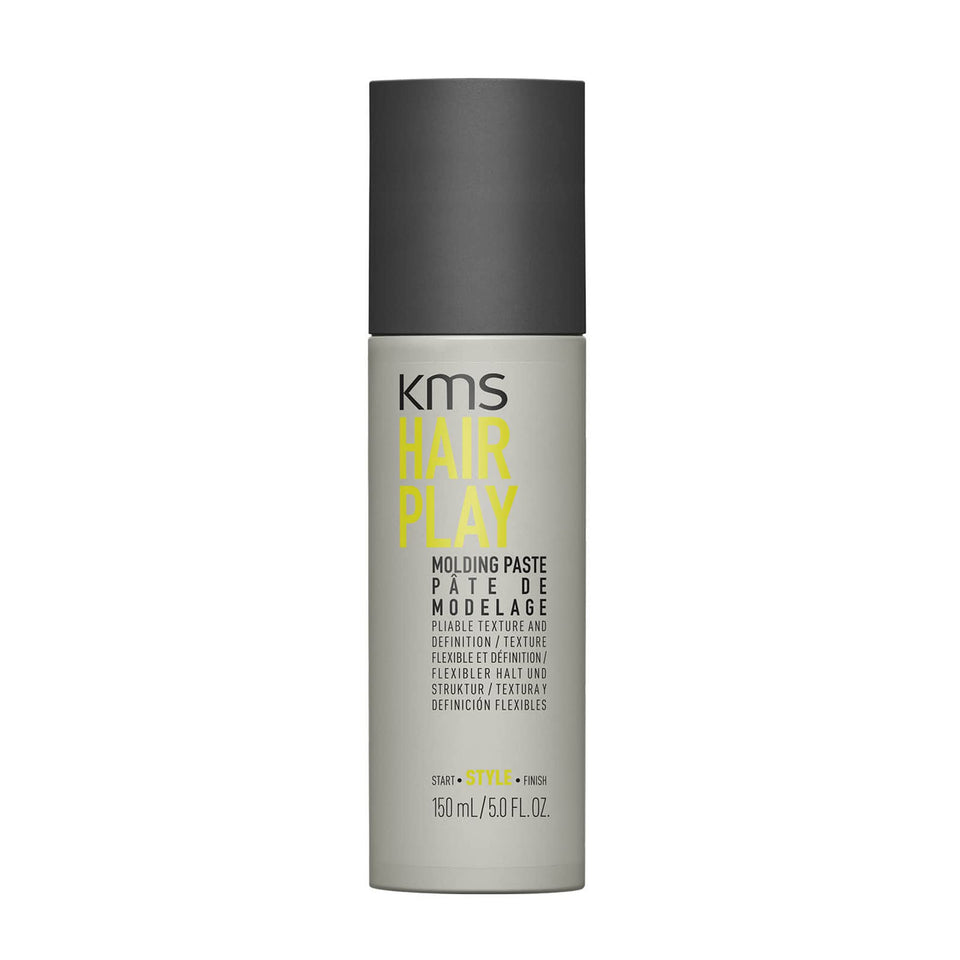 KMS front jar shot showing product packaging and clean matte finish benefit
