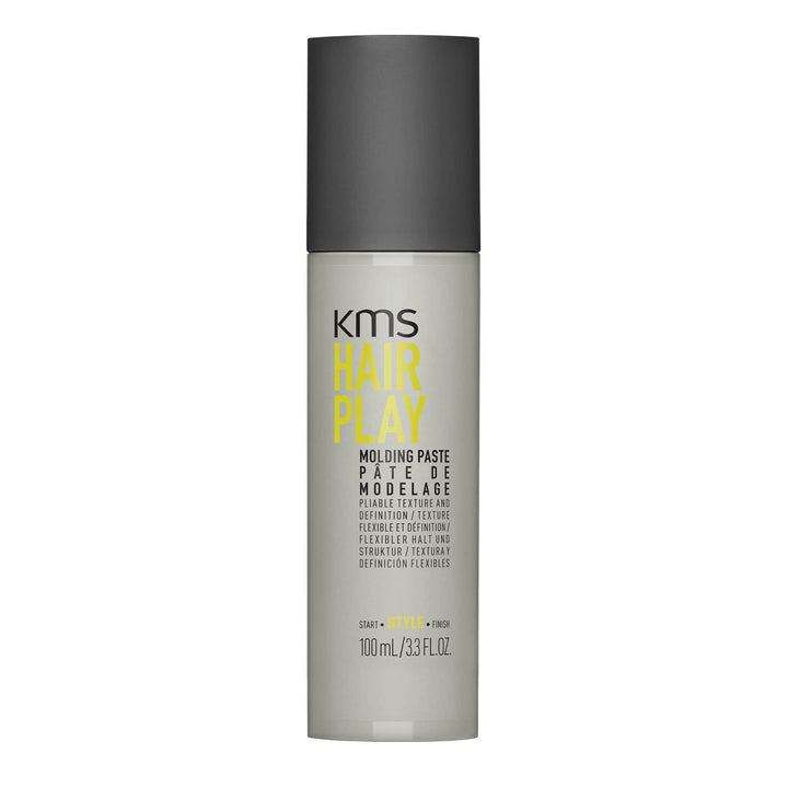 KMS pot front view showing packaging and compact size, highlights convenience