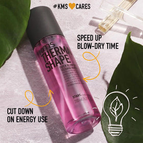KMS ThermaShape close-up of liquid texture highlighting conditioning phase benefits