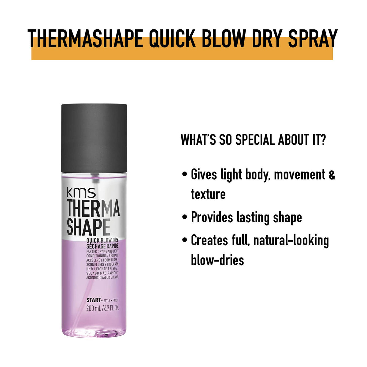 KMS ThermaShape two-phase liquid being shaken to combine and restore performance