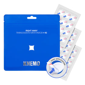 KNEMO front packaging showing product name and count, highlights portability