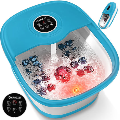 KNQZE front view open showing full basin and features for compact convenience