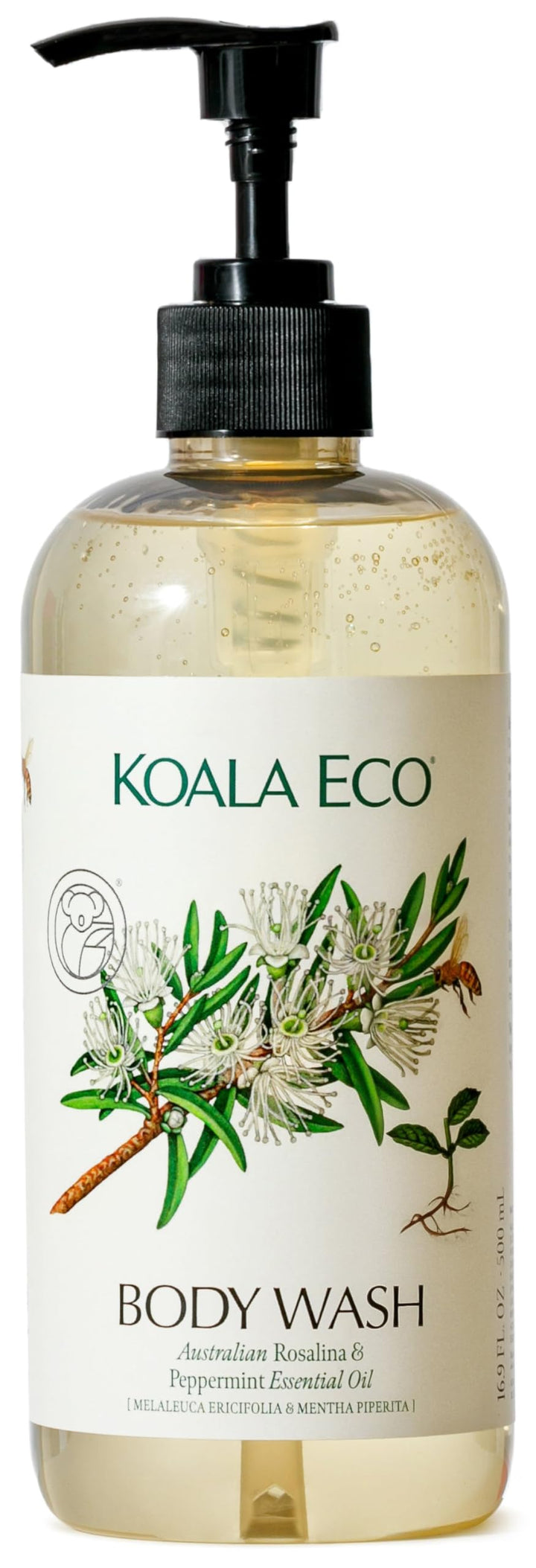 Koala Eco front packaging showing recycled bottle and product name with natural scent benefit