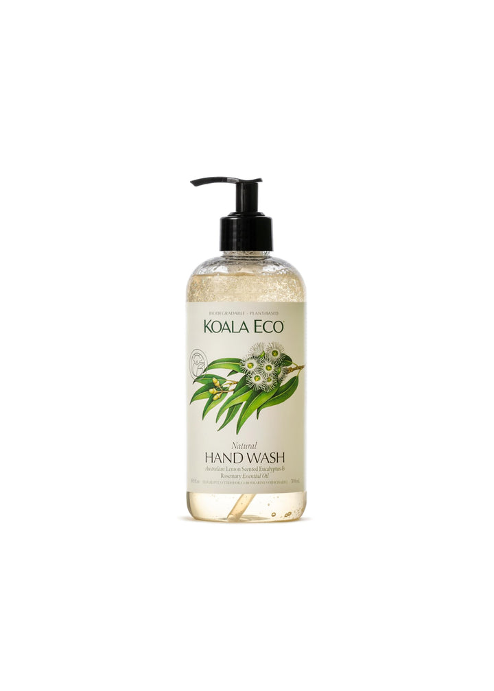 Koala Eco front bottle view showing label and recyclable packaging benefit