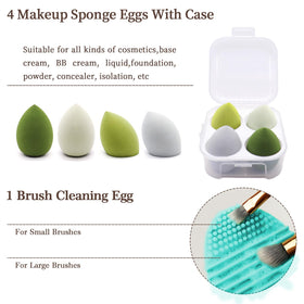 Koccido foundation brush applying base for even, streak-free coverage