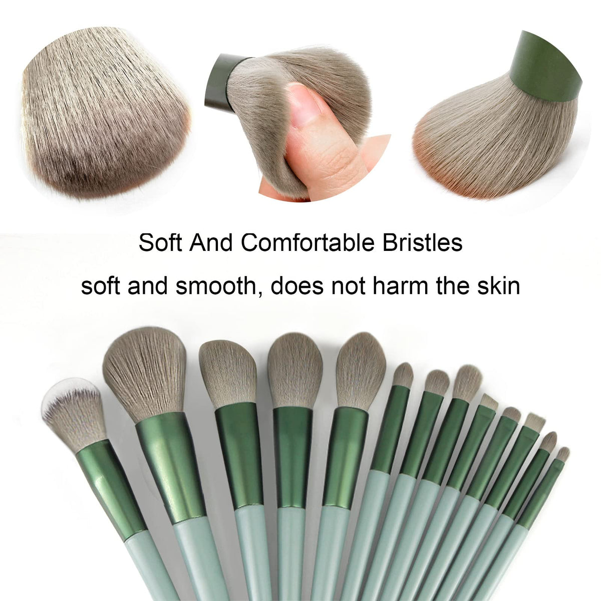 Koccido arranged brush collection highlighting included tools for versatility