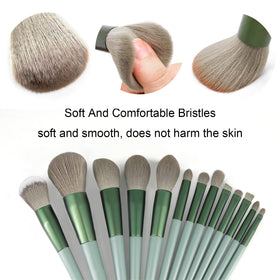 Koccido arranged brush collection highlighting included tools for versatility
