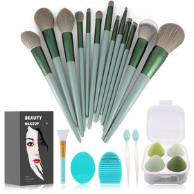 Koccido front packaging showing green 22-piece kit and travel bag benefit